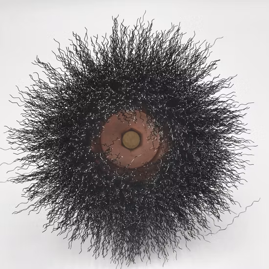 Угловая ручная шлифовальная машина, маленькая круглая чашка, латунная легированная сталь, металлическая проволока, колесная щетка