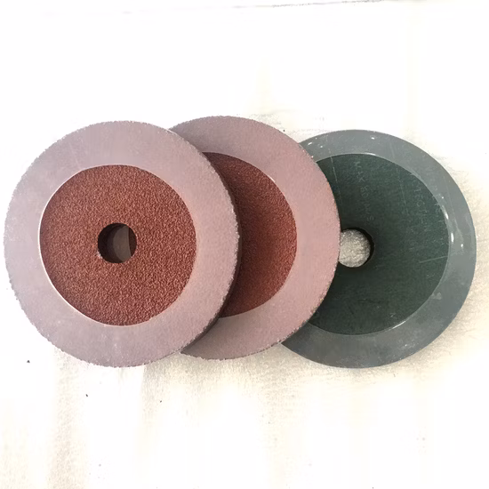 Индивидуальный 5-дюймовый 125-мм абразивный шлифовальный диск из оксида алюминия, волоконный диск с центральным отверстием